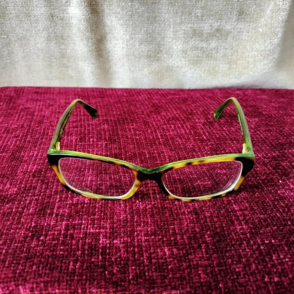 Coach Eyeglasses Frame Green Tortoise Glasses HC 6040 Brooklyn 5117 52[]16 135
